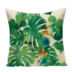 TROPICAL VIBE DECORATIVE PILLOW COVER C.4