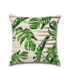 TROPICAL VIBE DECORATIVE PILLOW COVER C.14
